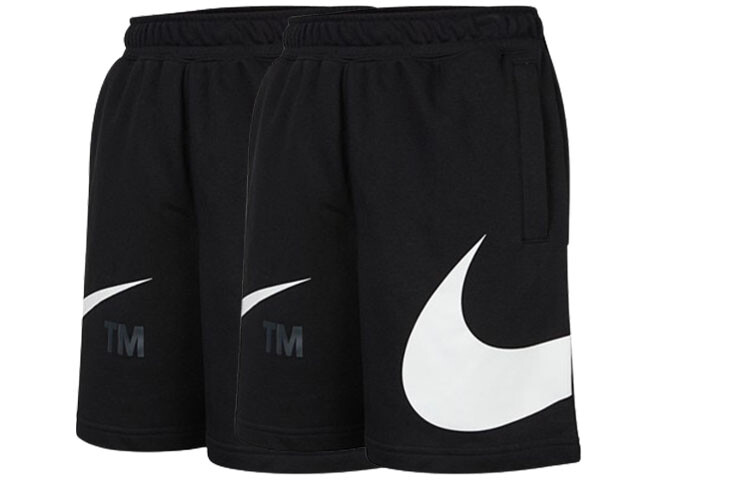 

Повседневные шорты мужские комплект из 2 шт., черные Nike, черный