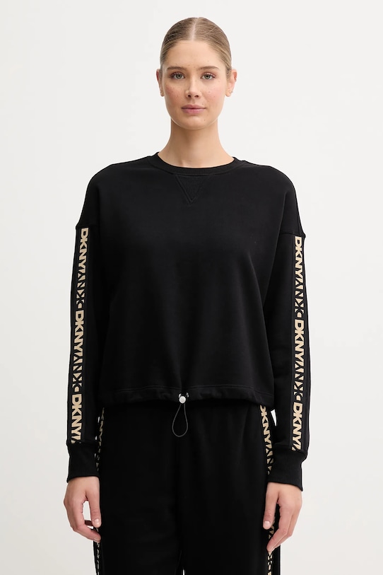 

Толстовка хлопковая Dkny, черный
