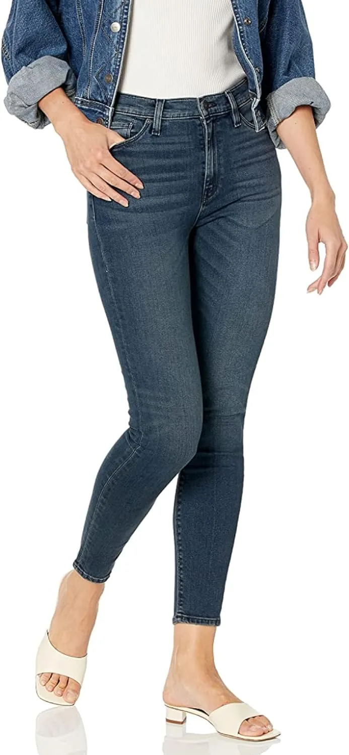 

Hudson Womens Barbara High Rise Super Skinny Ankle Jean