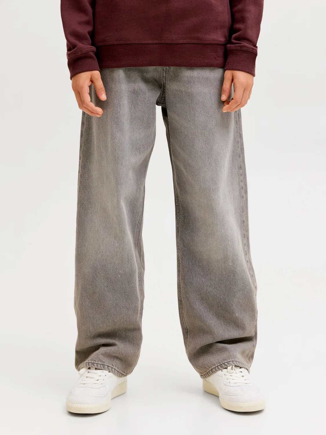 Джинсы Baggy Fit, JACK & JONES Junior, черный деним — фото 3