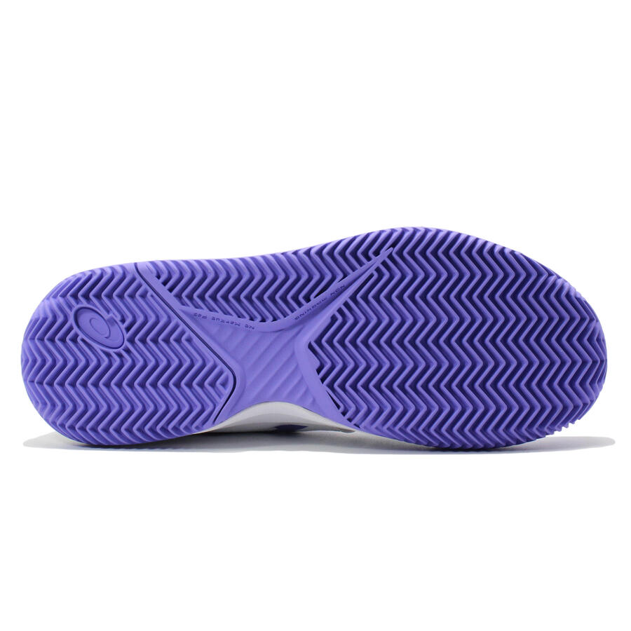 Женские кроссовки Asics Gel-challenger 13 Clay 1042a165-104 белого и фиолетового цветов — фото 2