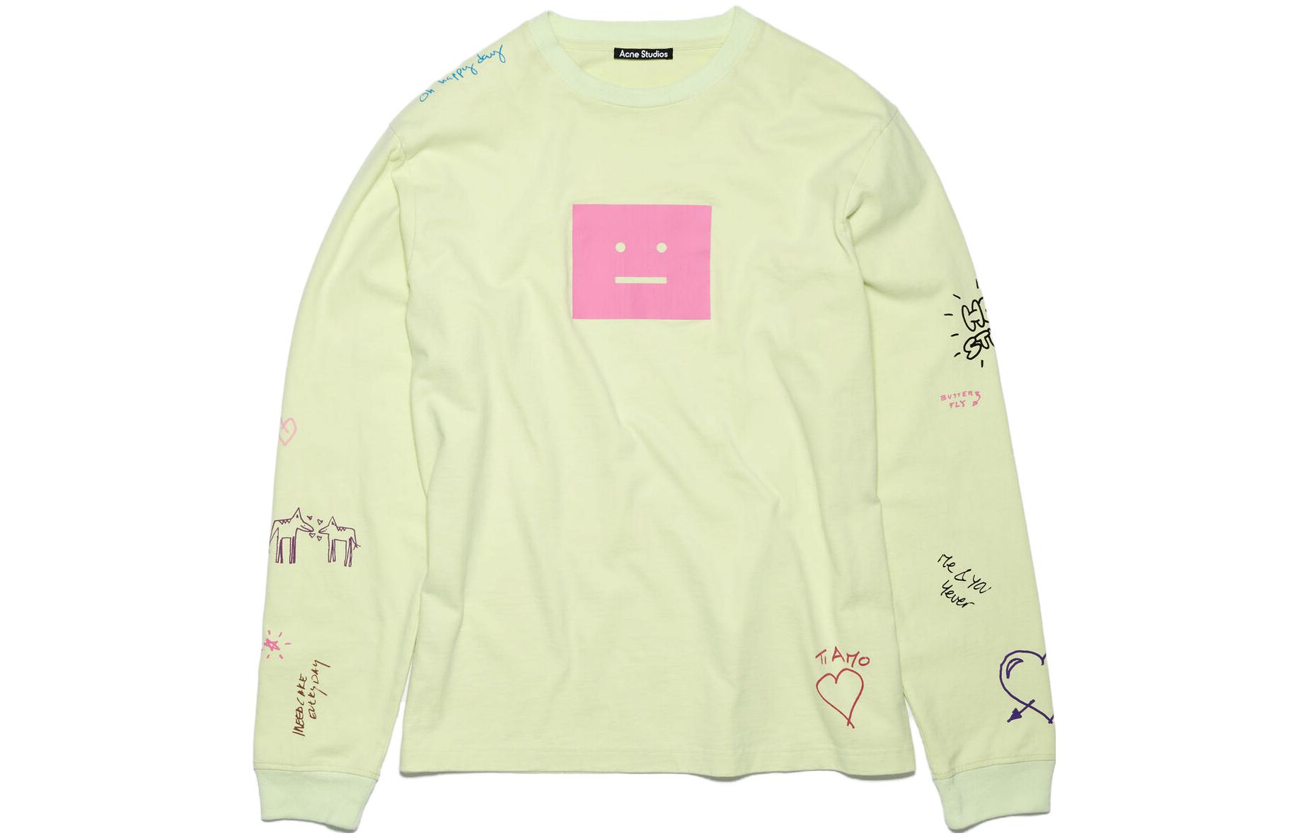 

Acne Studios Футболка унисекс зеленые