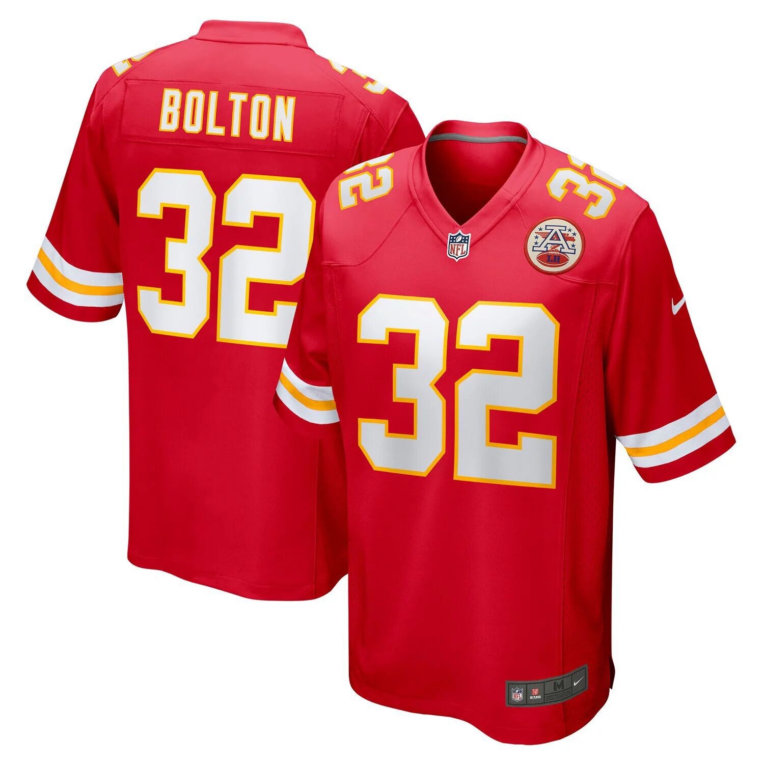 

Мужская красная майка Nike Nick Bolton Kansas City Chiefs Game