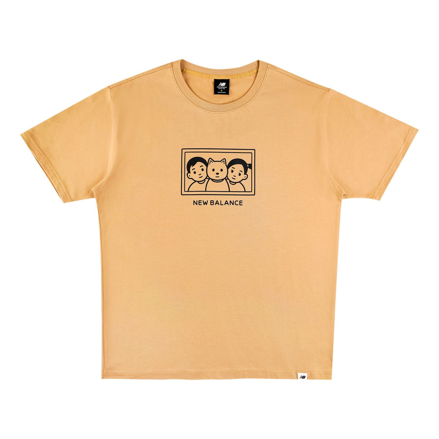 

Футболка New Balance x Noritake Classic Tee 'Orange', оранжевый