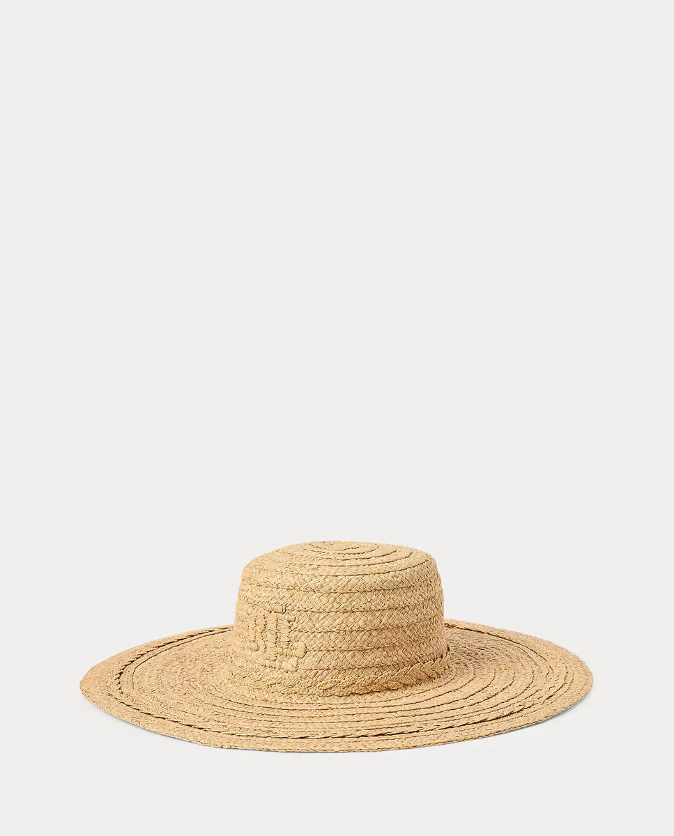 

Женская шапка из рафии Lauren Ralph Lauren, натуральный