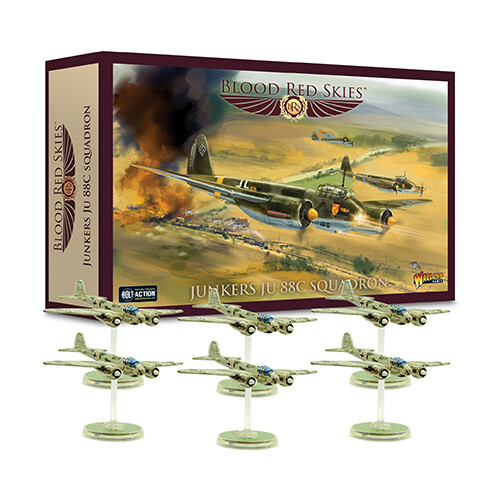 

Фигурки Junkers Ju 88C Squadron Warlord Games
