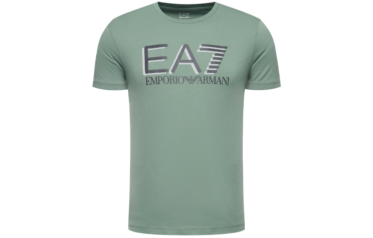 

Футболка мужская лесная зеленая EMPORIO ARMANI