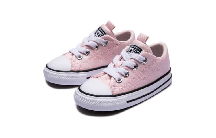 Ботинки Chuck Taylor All Star для малышей, кроссовки Converse, светло-розовый — фото 3