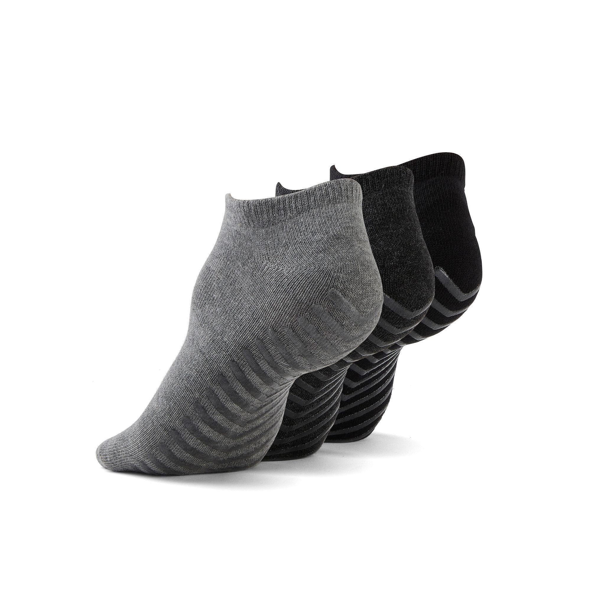 

Мужские носки с низкой посадкой и захватами (упаковка из 3 шт.) Gripjoy, цвет multi greys