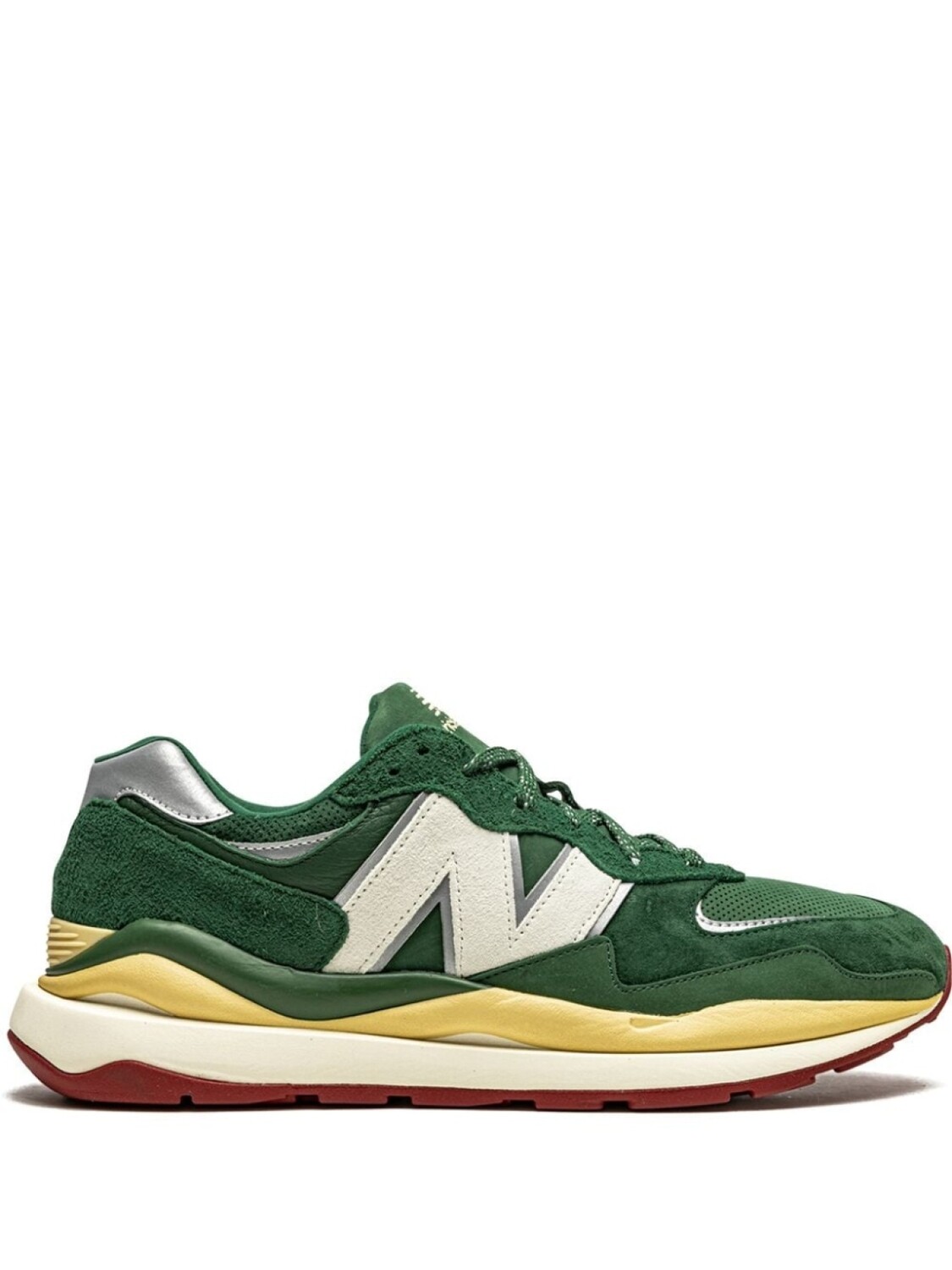 

New Balance кроссовки из коллаборации с Bricks & Wood, зеленый
