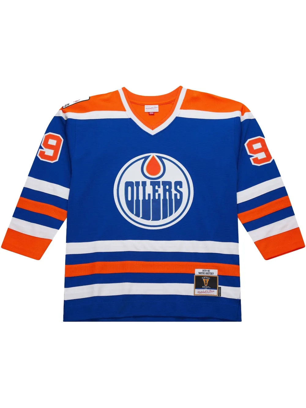 

Топ NHL Dark Oilers 1979 Wayne Gretzky Mitchell & Ness, синий