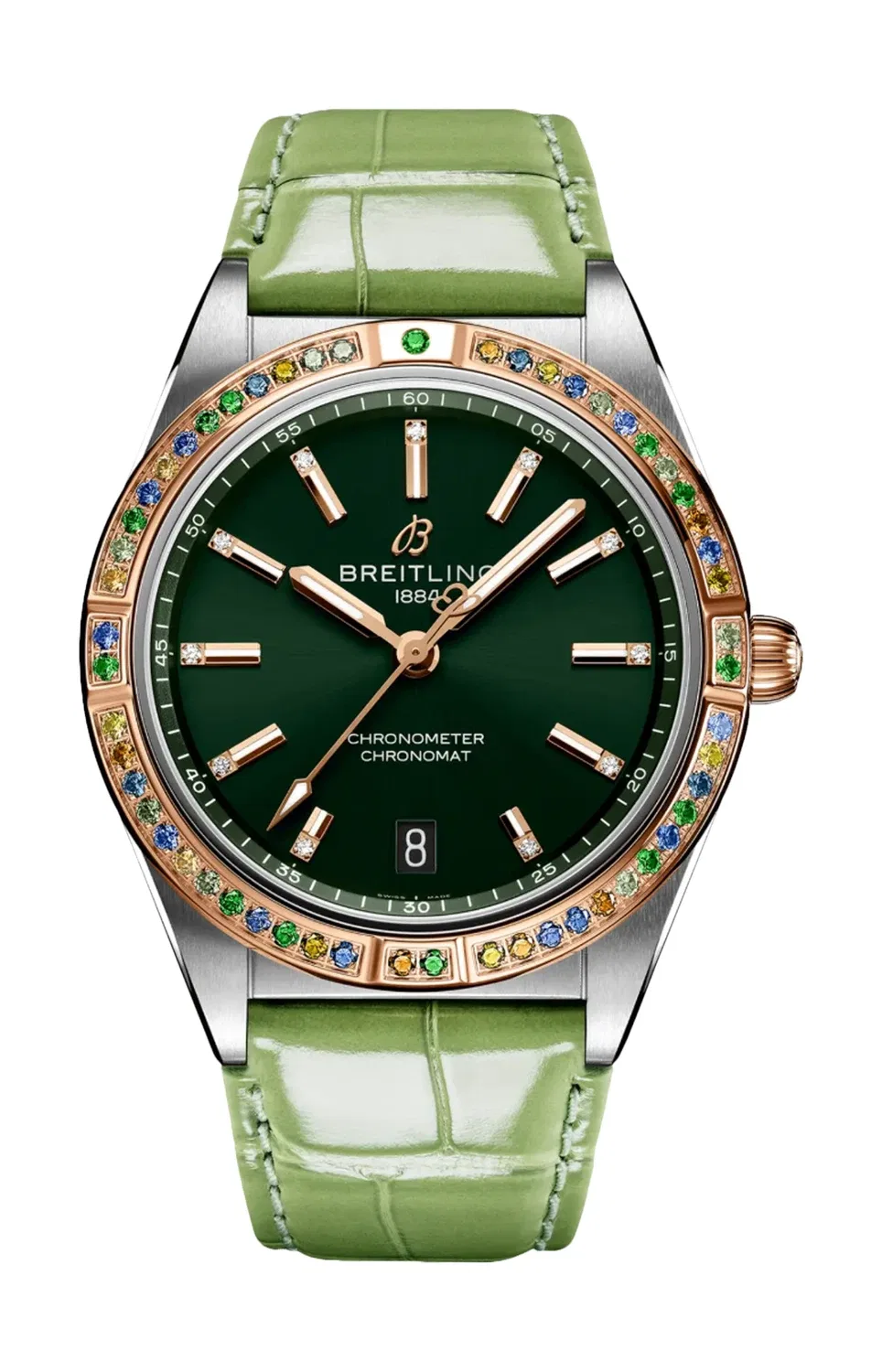 CHRONOMAT AUTOMATIC 36 SOUTH SEA - U10380611L1P1 BREITLING, серебряный