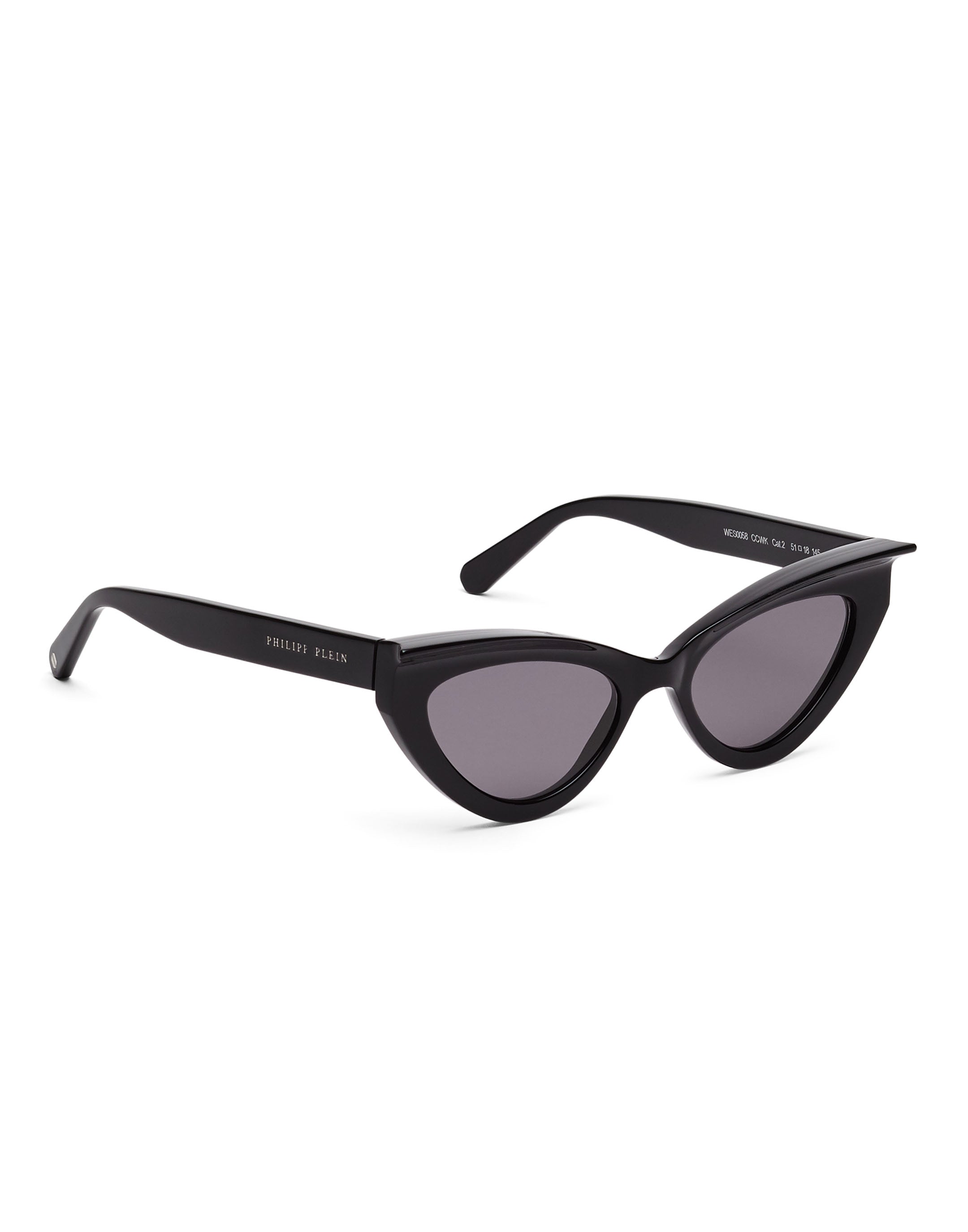 

Женские солнцезащитные очки PHILIPP PLEIN, цвет black/black/fume/nk