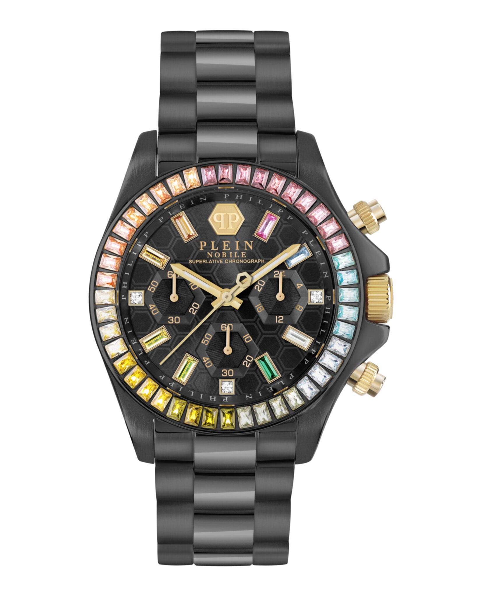 

Часы Nobile Lady Crystal PHILIPP PLEIN, черный/черный/черный