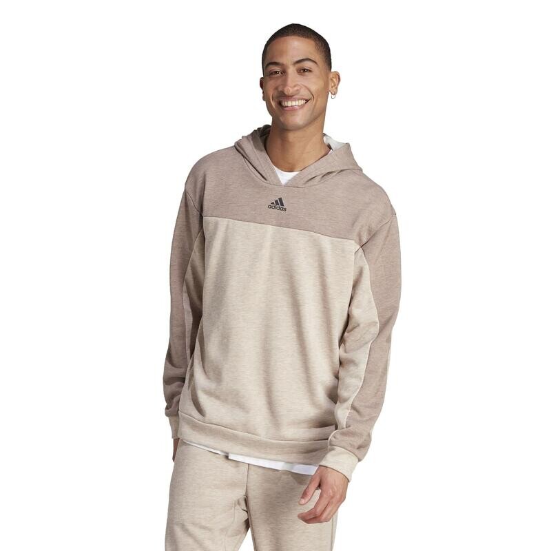 

Мягкая тренировочная толстовка для фитнеса Adidas Men Beige Hood
