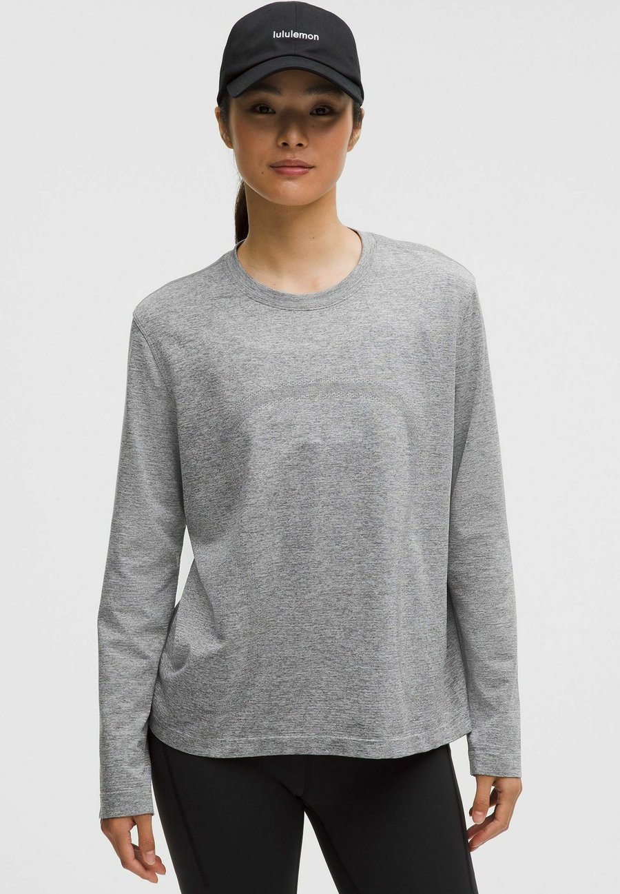 

Топ lululemon Swiftly Relaxed Long Sleeve, Grey