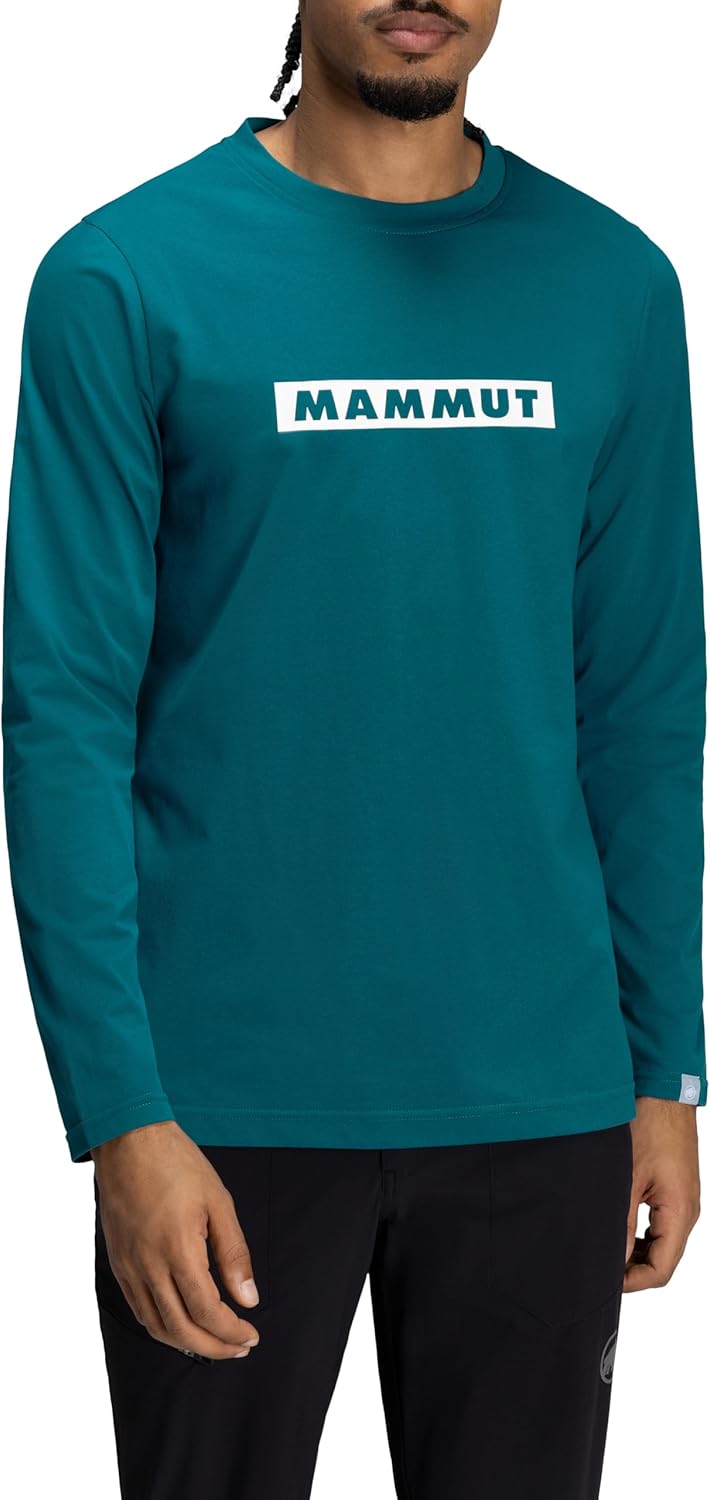 

Футболка с длинными рукавами Mammut 1016-01030 AF Men QD Logo Print, азиатский крой, AF Men 1016-01030 Deep Teal PRT2, темно-бирюзовый