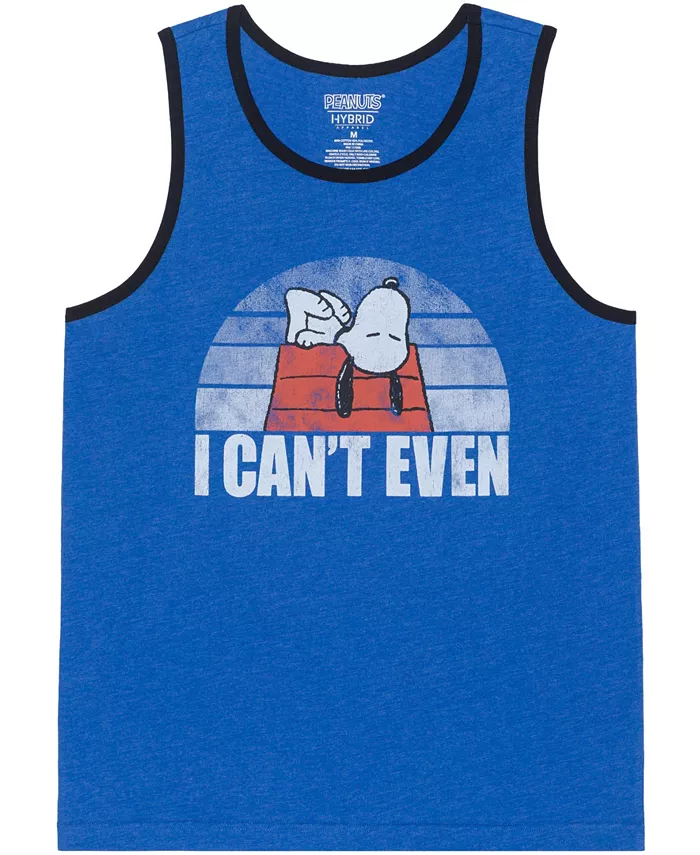 

Мужская майка Snoopy Hybrid Apparel, синий