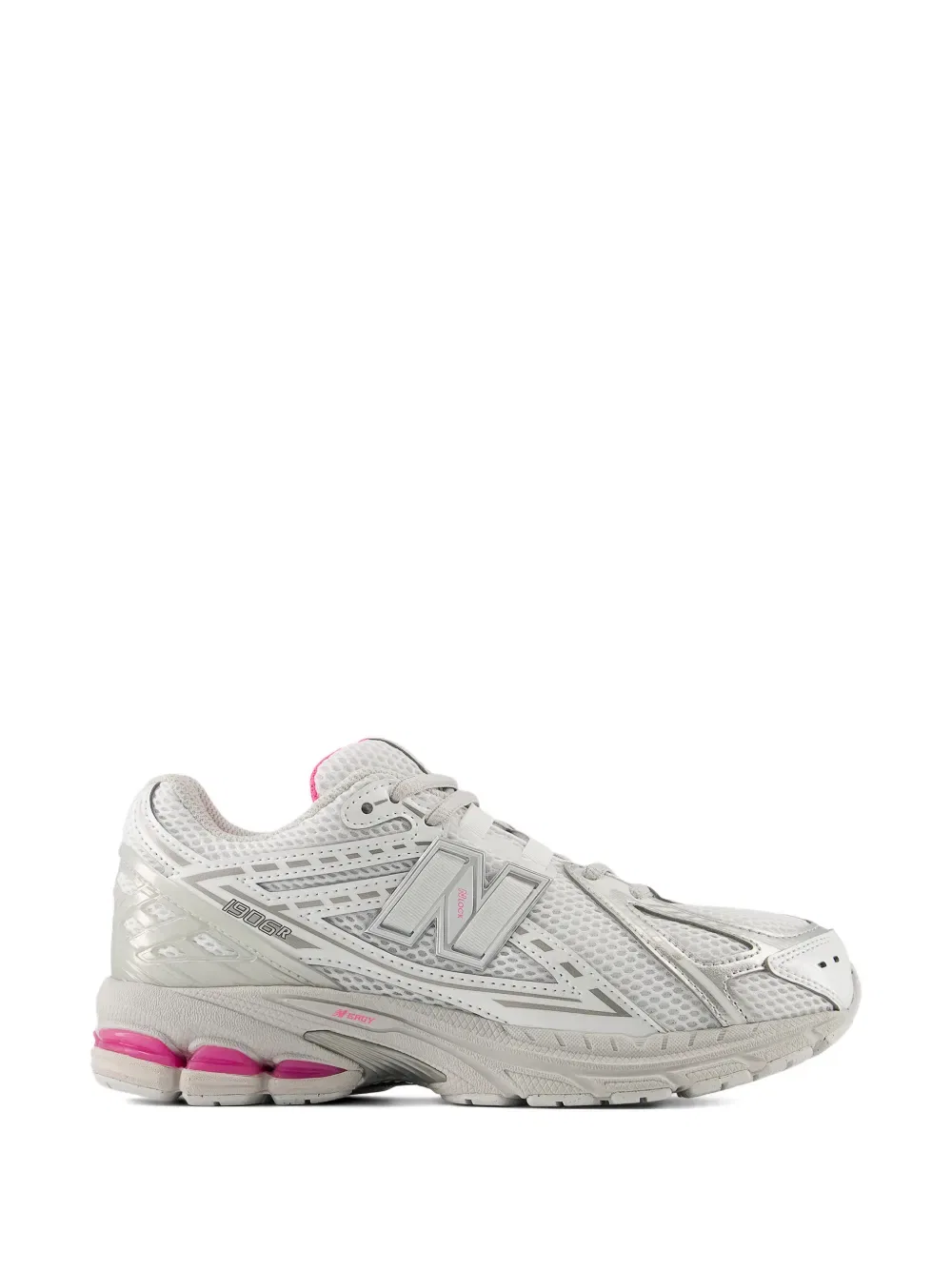 Кроссовки на шнуровке с сетчатыми вставками 1906 New Balance Kids, белый — фото 2