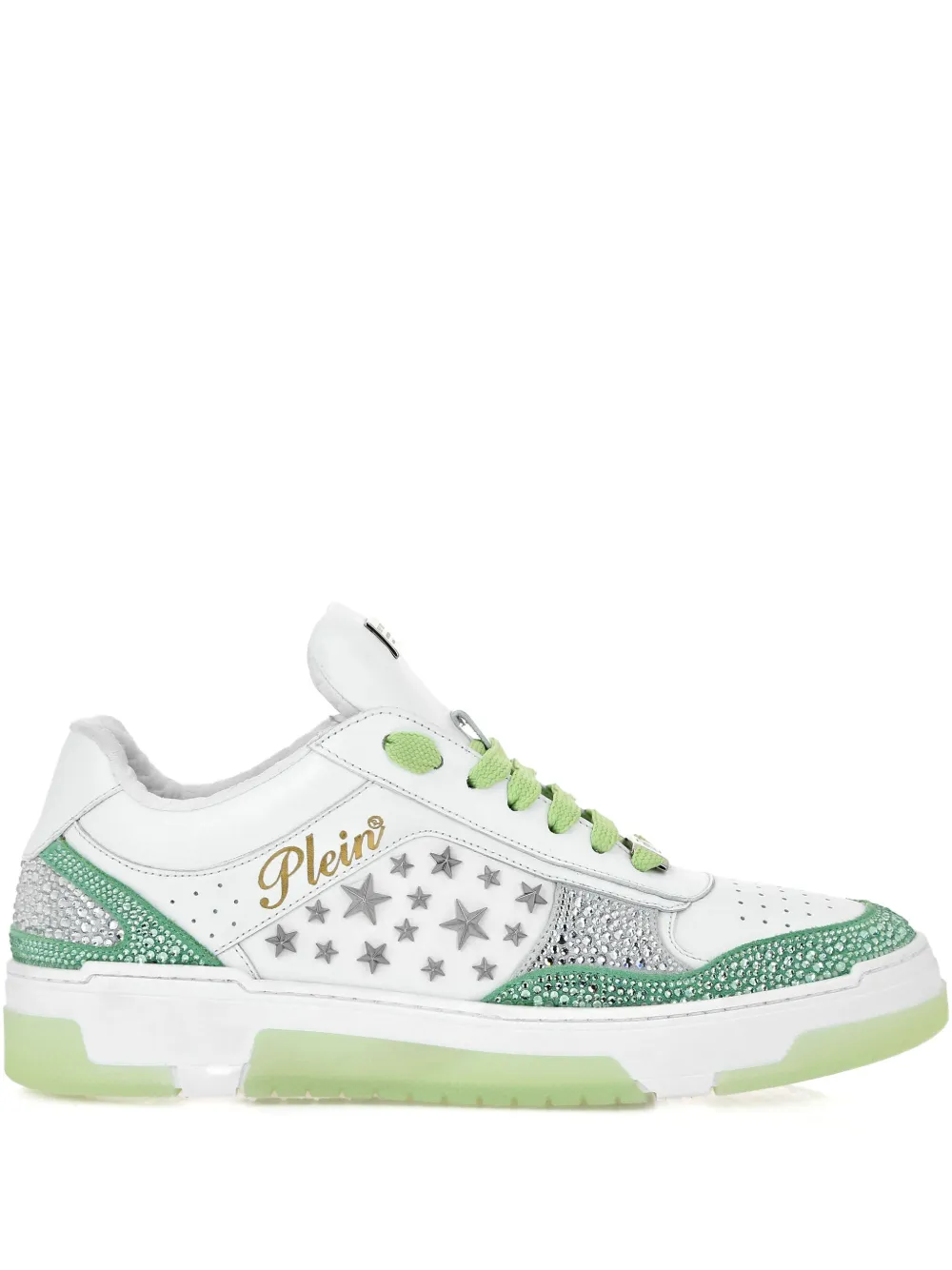 

Кроссовки с заклепками Philipp Plein, белый
