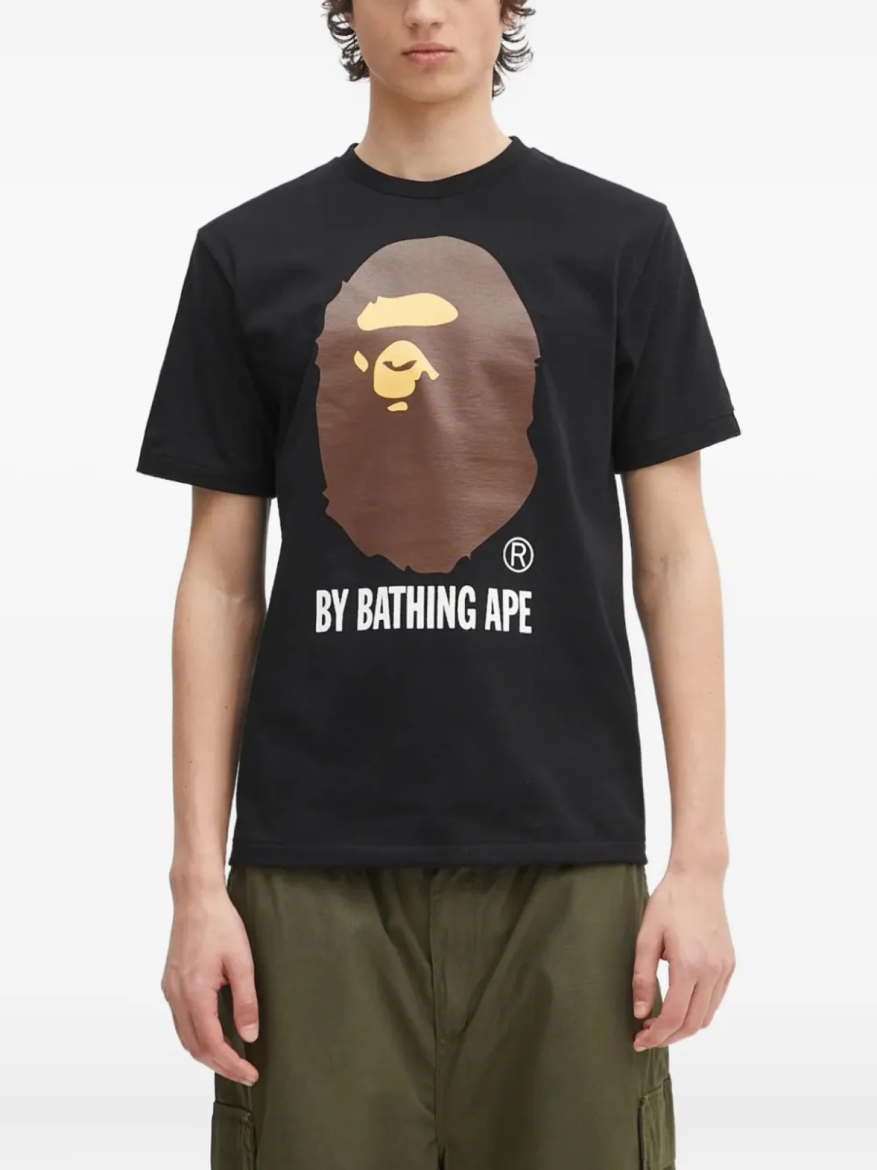 

Футболка с логотипом BATHING APE A Bathing Ape, черный