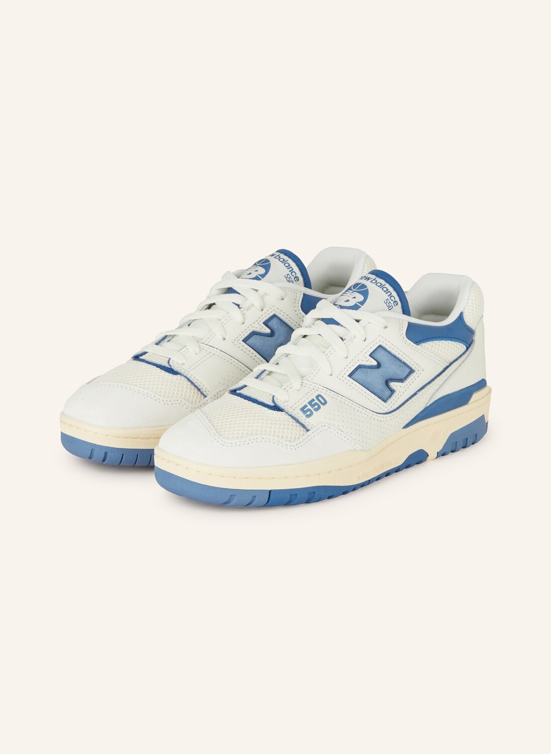 

Кроссовки 550 New Balance, белый