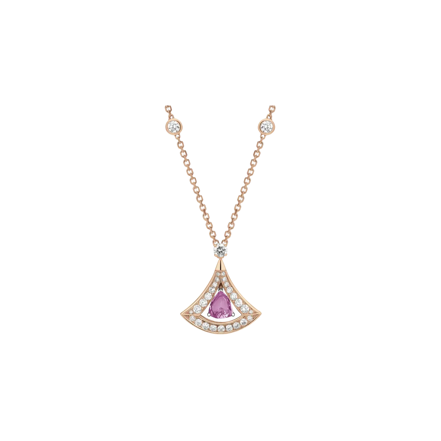 

Колье мечты див с турмалином и бриллиантами Bulgari
