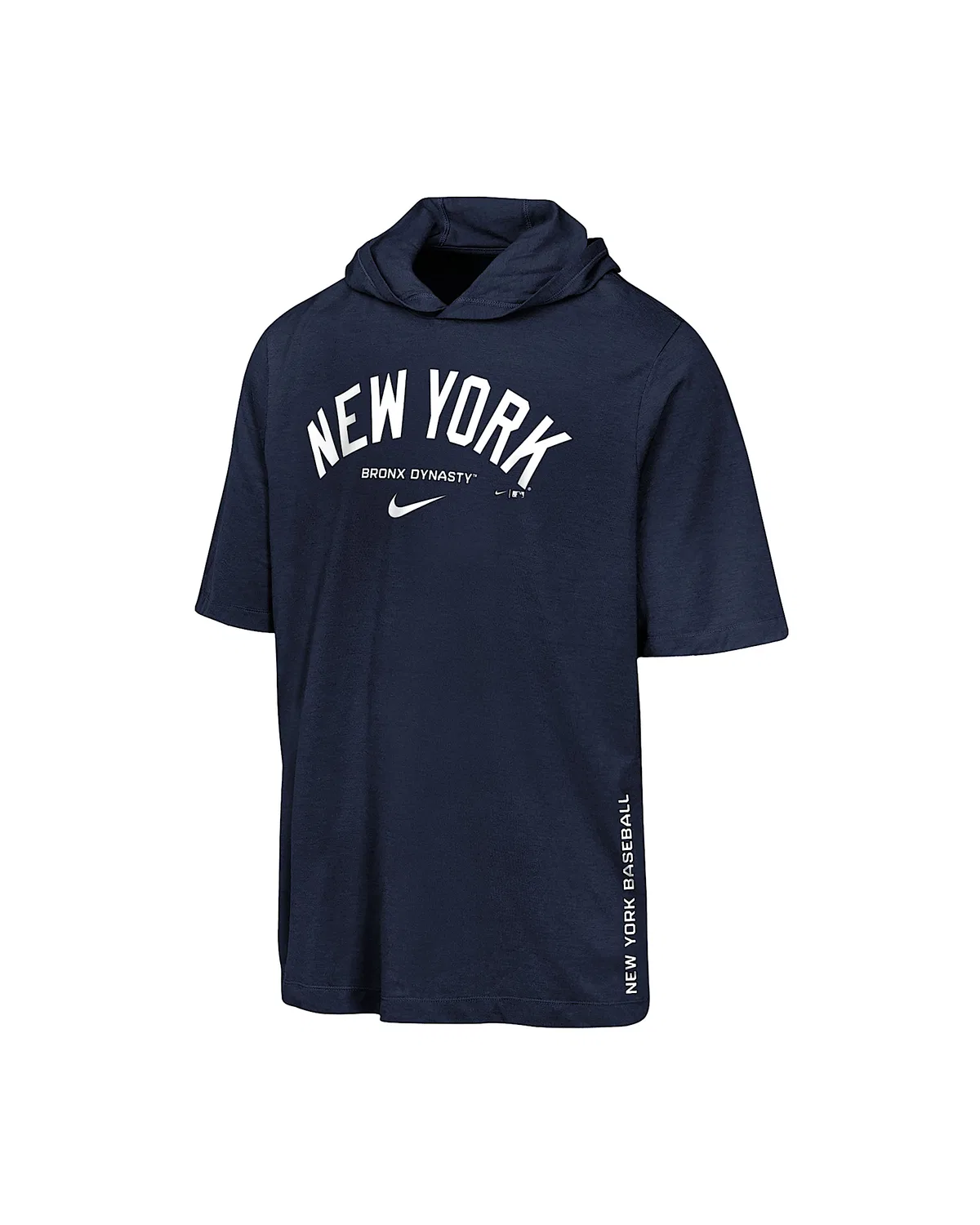 Детская Nike Dri-FIT MLB Hooded T-Shirt New York Yankees, College Navy