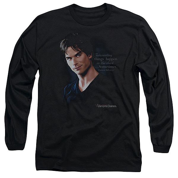

Футболка с длинным рукавом Vampire diaries sometimes Licensed Character