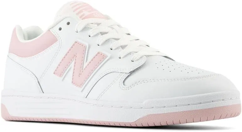 Кроссовки мужские New Balance 480 V1, белый/Orb Pink — фото 4