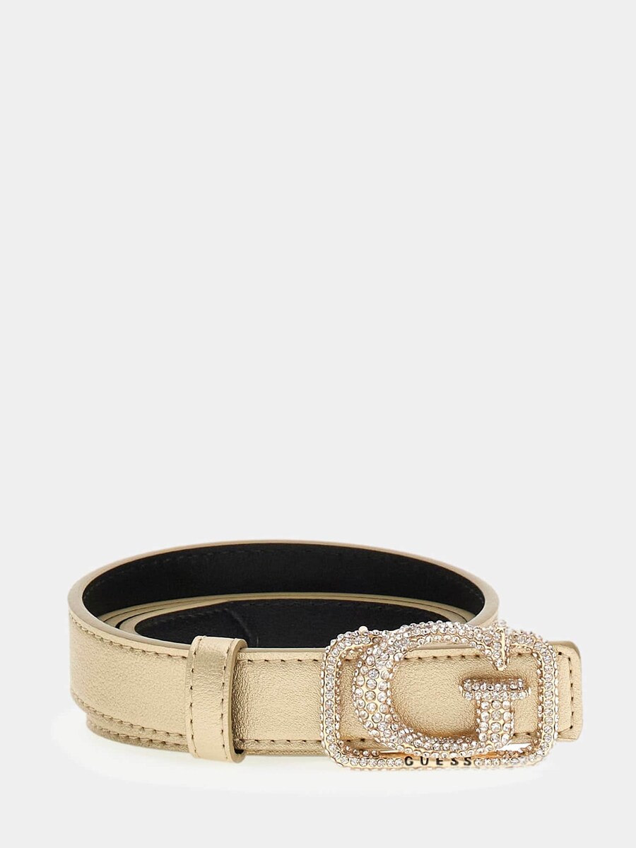 

Ремень GUESS Prue, золотой