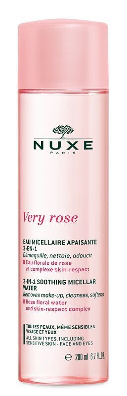 

Nuxe Very Rose 3in1 мицеллярная вода, 200 ml