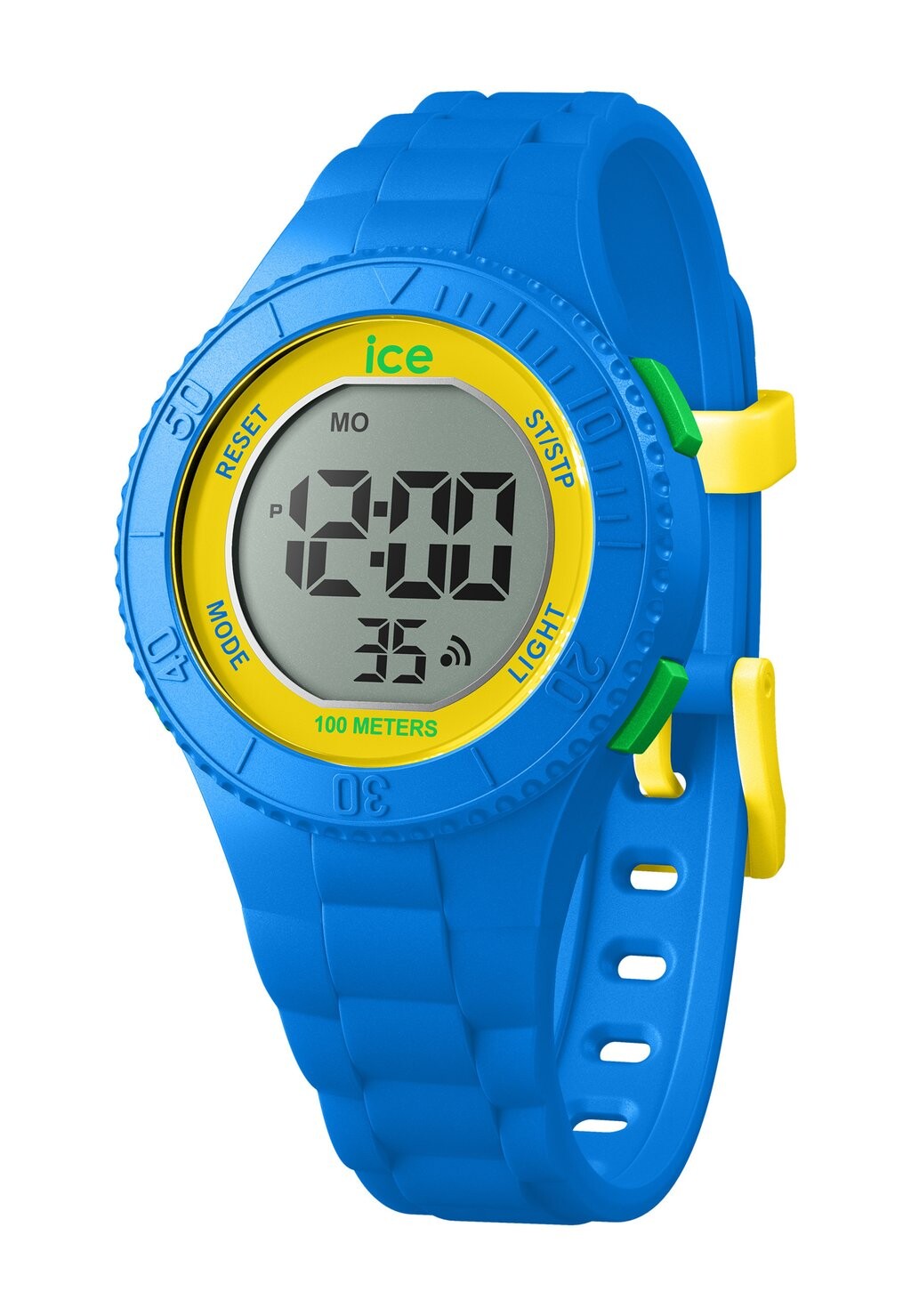 

Цифровые часы Ice-Watch, цвет blue/yellow/green s