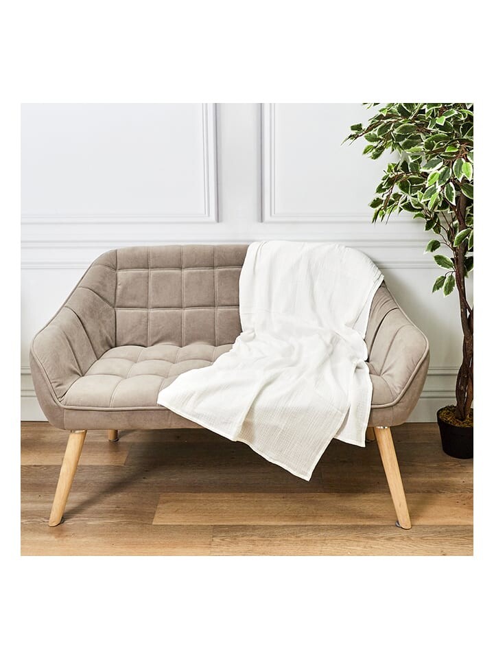

Плед The Home Deco, белый
