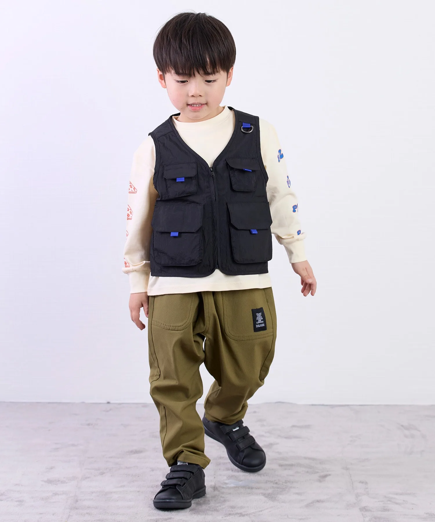 Детские штаны суперстретч DILASH SUPER STRETCH TAPERED PANTS хаки