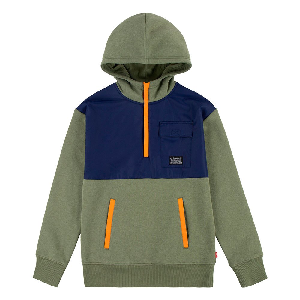 

Толстовка Levi´s Utility Colorblock Full Zip, зеленый