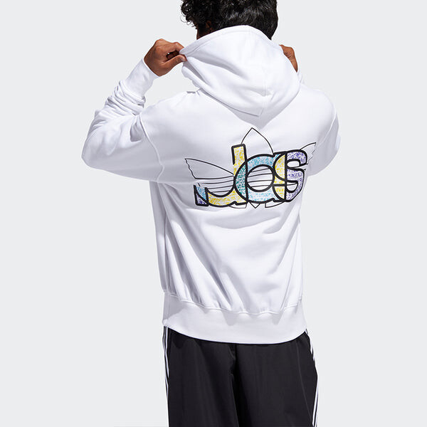 Толстовка adidas originals 2020 Valentine's Day Men White, белый — фото 4