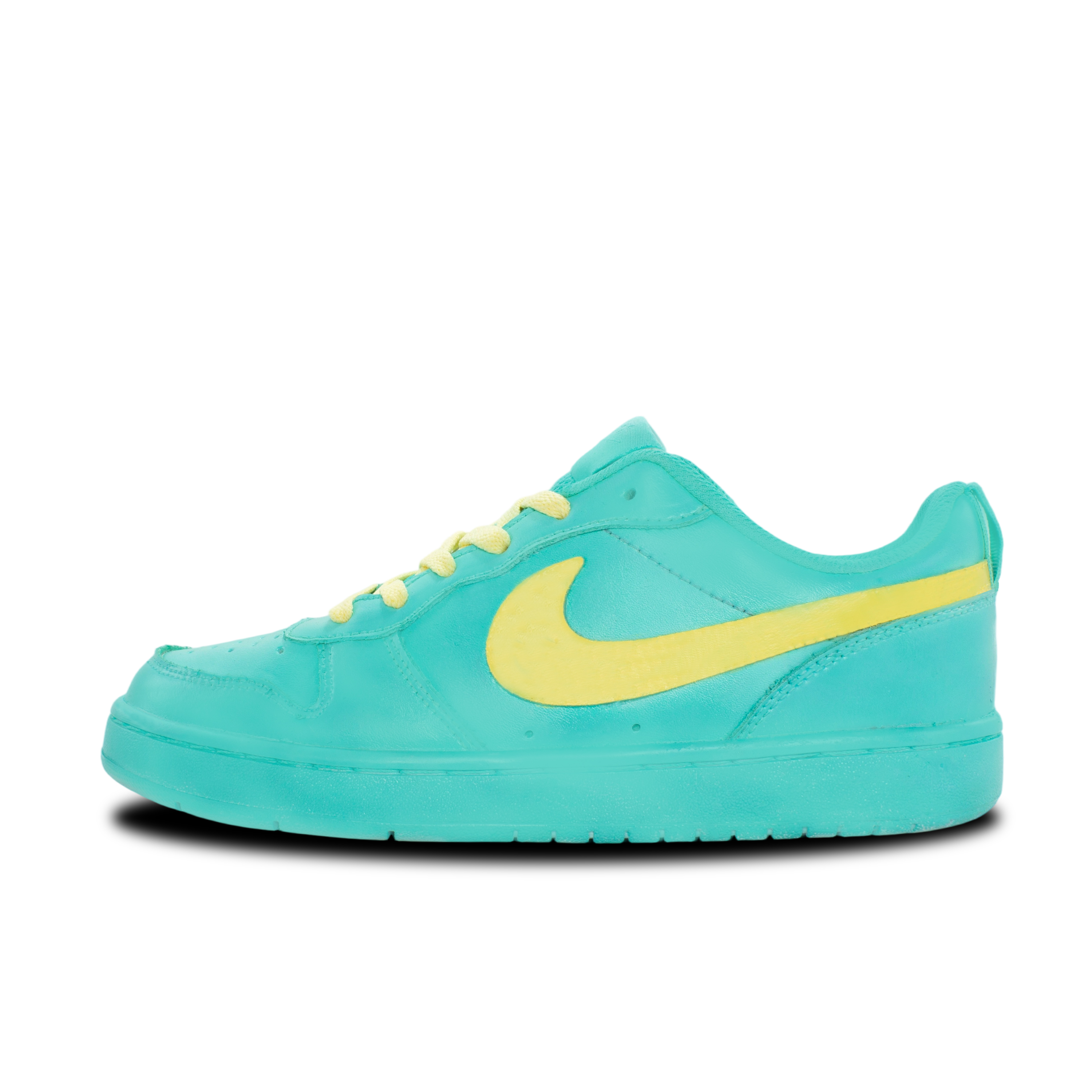 

Детские скейтерские кроссовки Court Borough для младших школьников Nike, зеленый