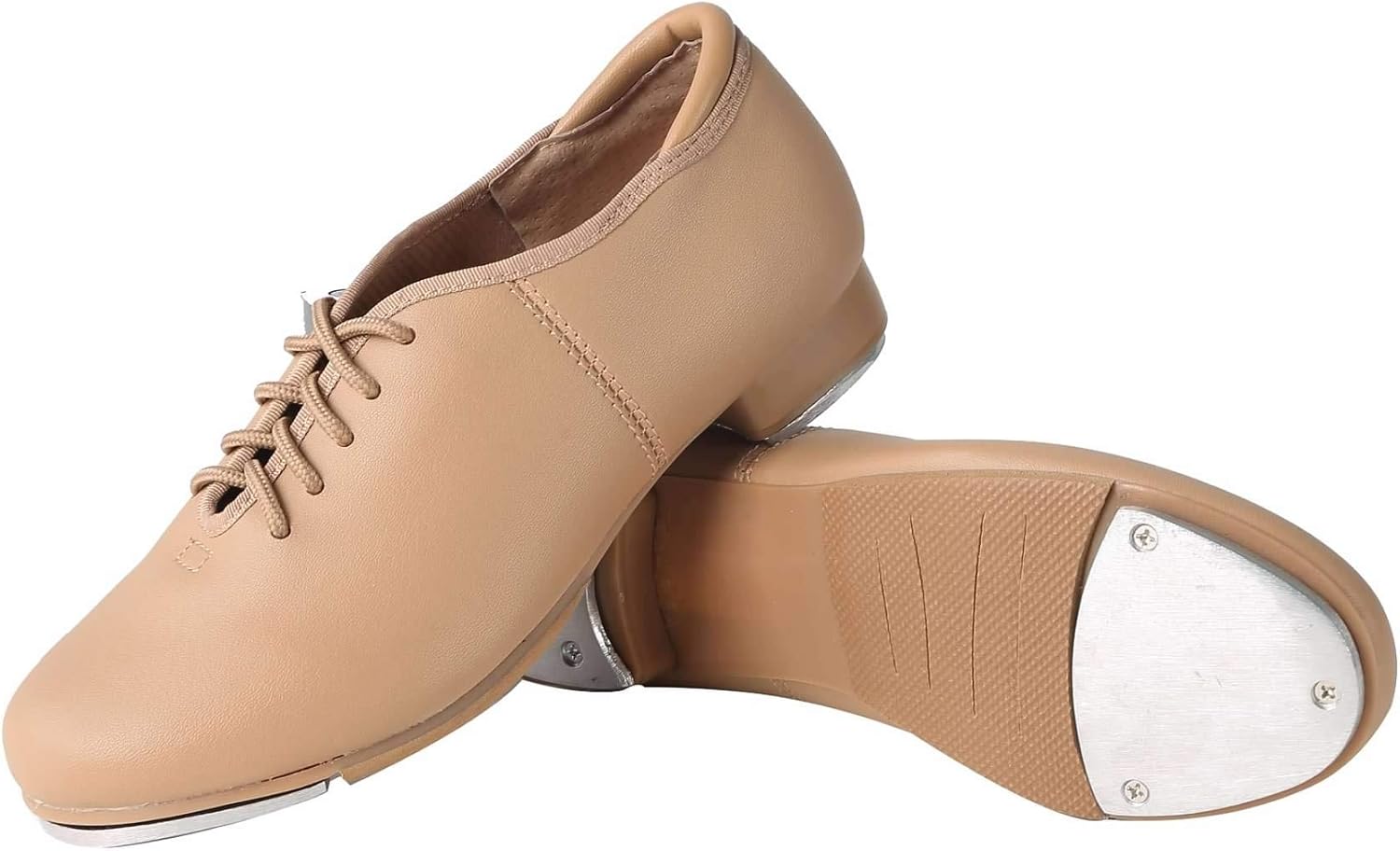 

Танцевальные туфли MSMAX Jazz для девочек, костюмные сапоги из ПУ для мальчиков Dynadans, коричневый