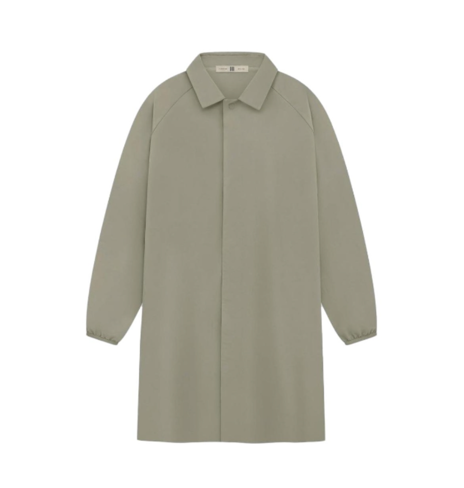 Куртка Adidas x Fear of God Athletics Car Coat 'Clay' — фото 2