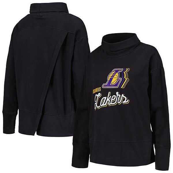 

Женский черный свитшот Los Angeles Lakers Sunset Levelwear