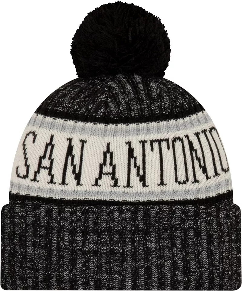 

Мужская спортивная вязаная шапка New Era San Antonio Spurs
