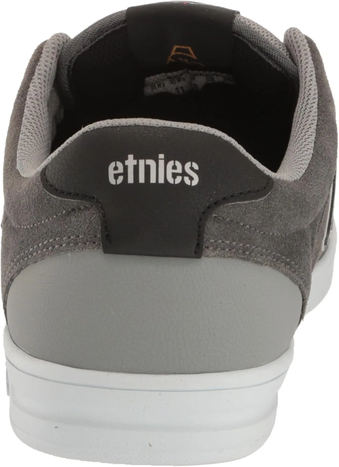 Мужские низкие скейтбордические кроссовки Etnies Aurelien, Grey Light Grey — фото 3