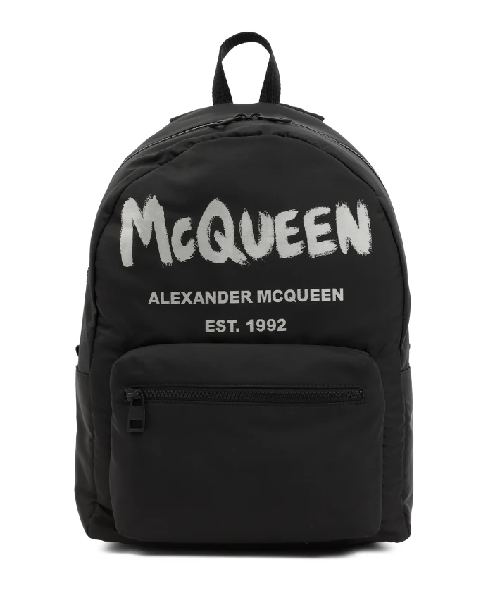 

Рюкзак Graffiti Metropolitan Alexander Mcqueen, черный