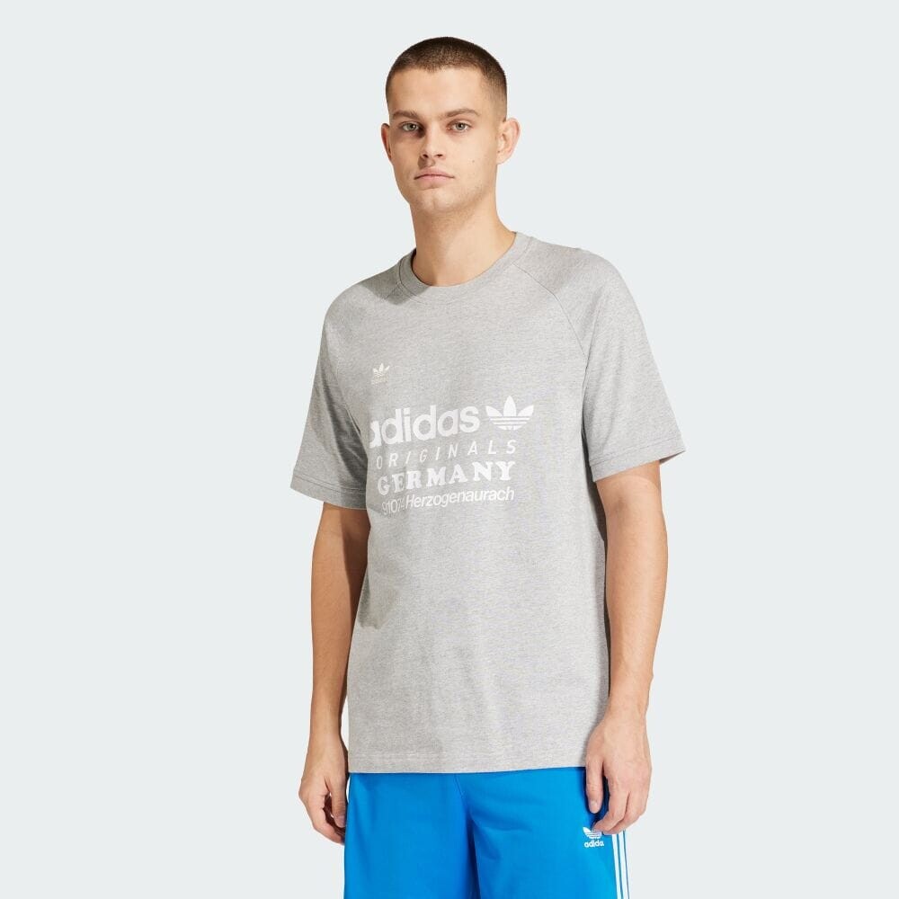 

Футболка Adidas Retro Graphic Short Sleeve T-Shirt, цвет Medium Grey Heather