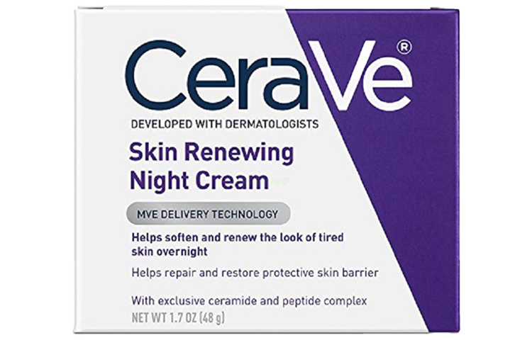 Крем для лица CeraVe — Восстанавливающий и обновляющий ночной Niacinamide, Shea Oil, увлажняющий и питающий, / *, 48 г — фото 3