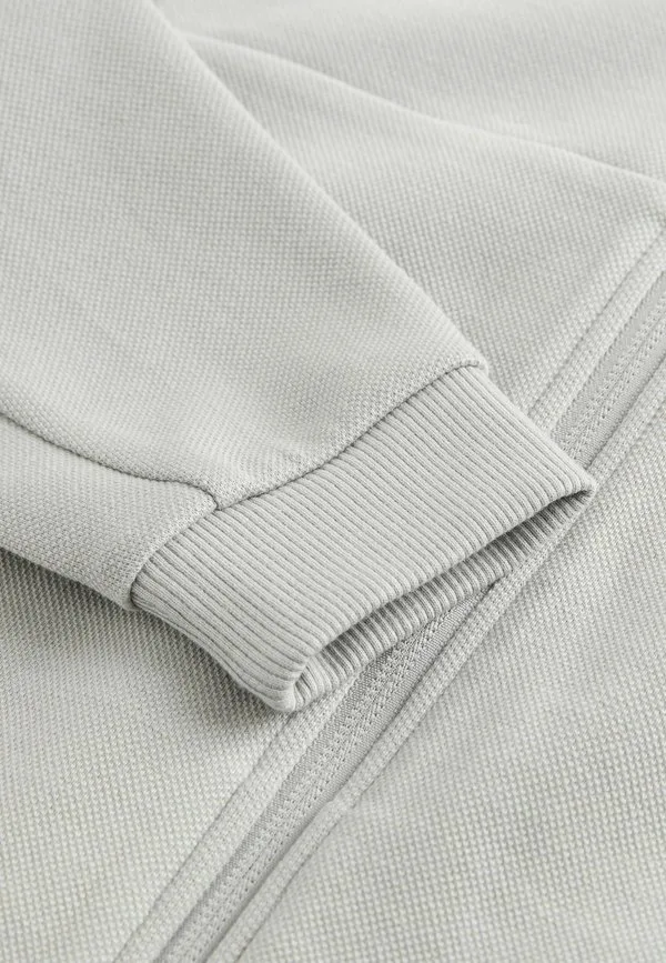 Стильная толстовка на молнии стандартного кроя Next, New Grey — фото 2