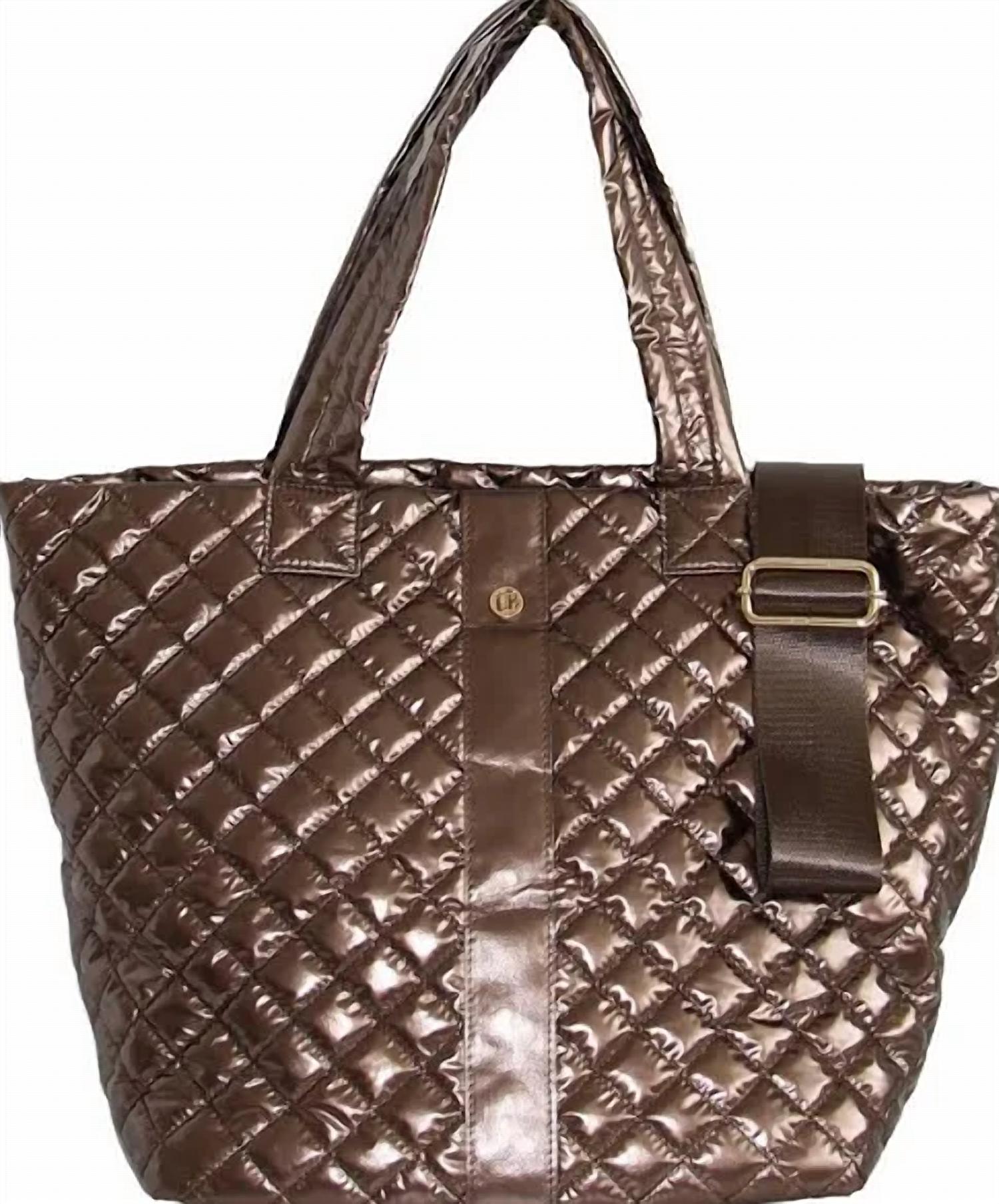 

Женская дорожная сумка Debra Diamond Weekender Tote в цвете «Кока-мокка» Lemonbella, coca mocha