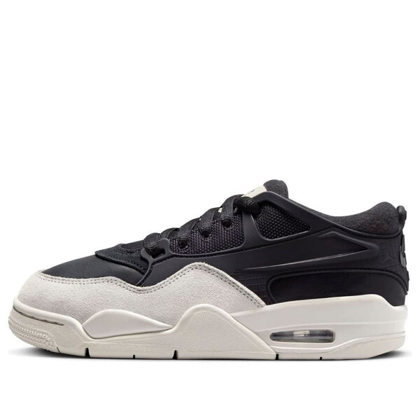 

Кроссовки 4 rm 'black light bone' Air Jordan, черный