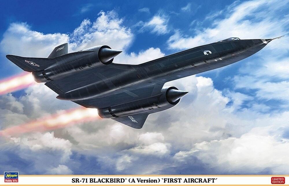 

Hasegawa 02464 SR-71 Blackbird (A Ver.) 'Первый самолет' 1/72 Inna marka
